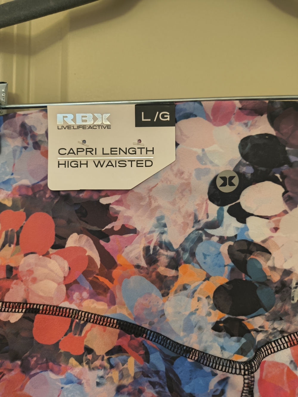 RBX Floral-Print Leggings - Picture 3 of 4